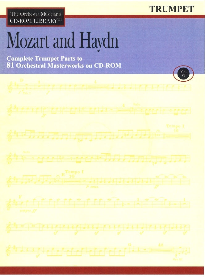 Orchestra Musician's CD-ROM Library 6 Tp (CD Sheet Music)