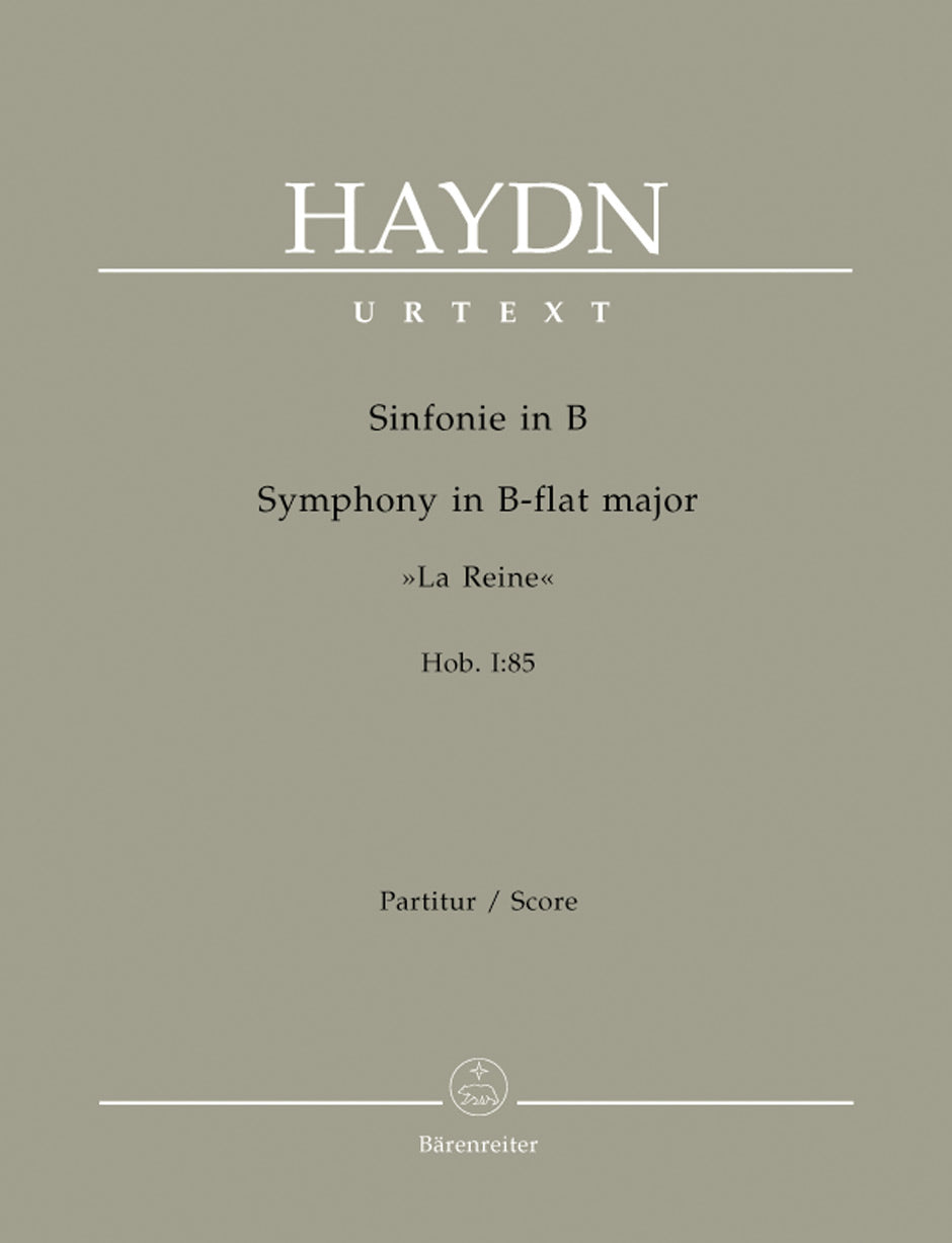 Haydn, Symphony No. 85 Full Score (Barenreiter)
