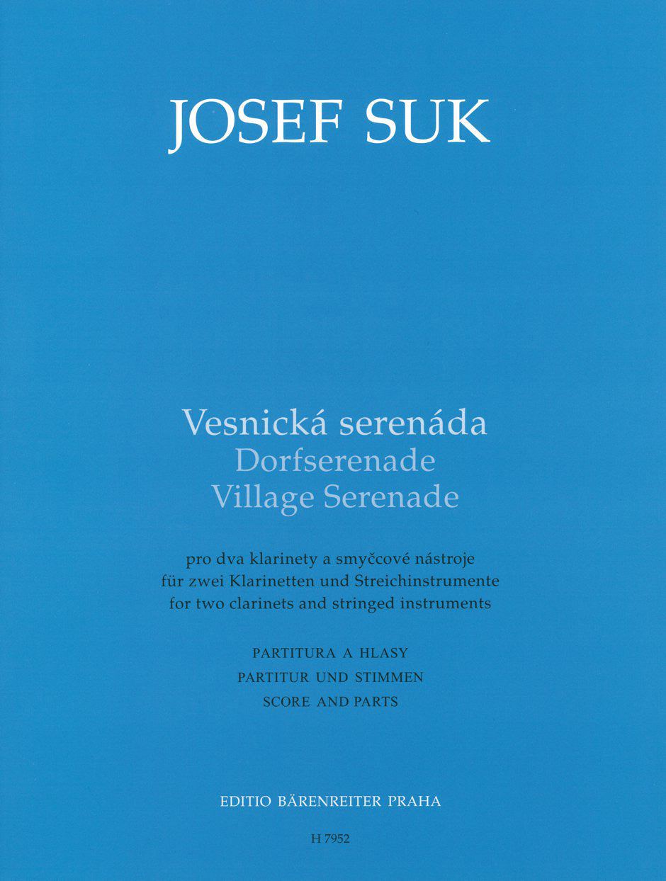 Suk, Vesnicka serenada = Dorfserenade (Supraphon)