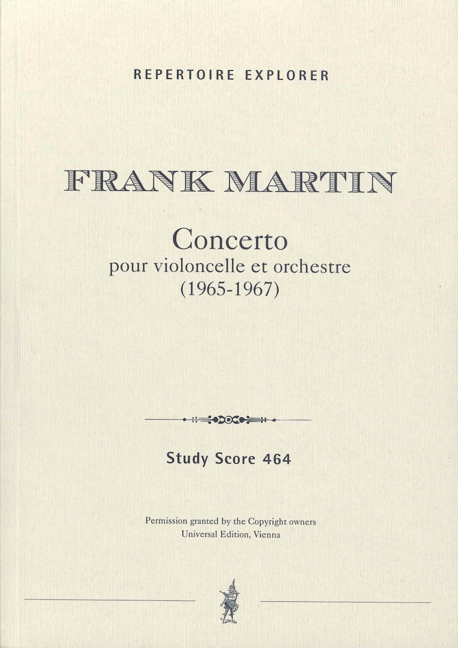 Martin, Concerto pour violoncelle (Hoflich)