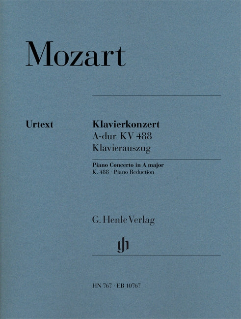 Mozart, Concerto KV 488 in A (No. 23) (Henle/Breitkopf)