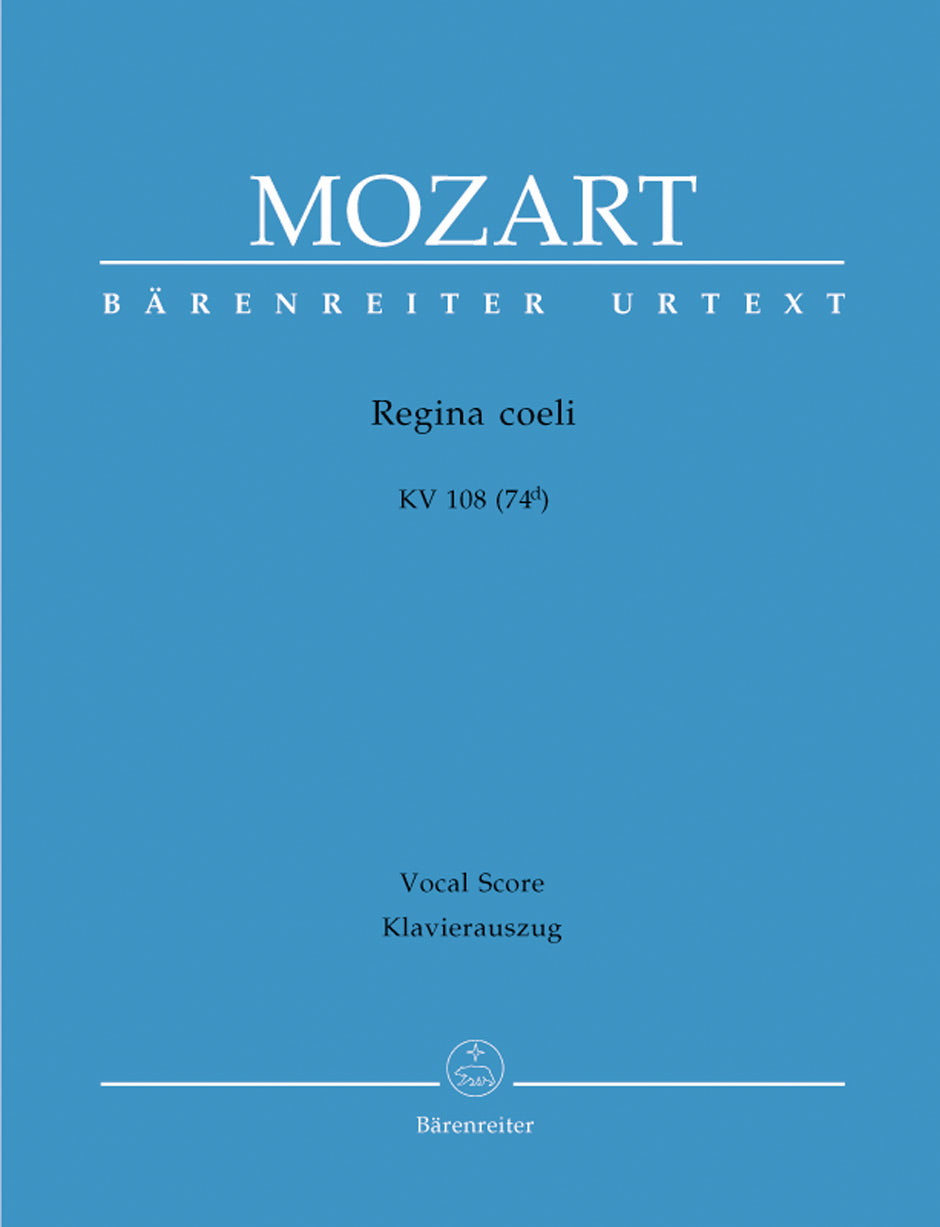 Mozart, Regina coeli KV 108 (Barenreiter)