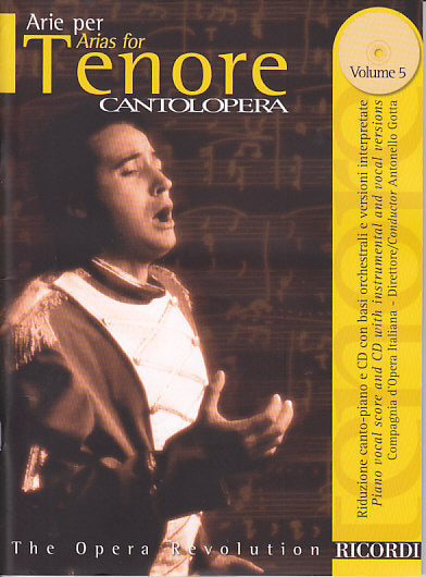 Arie per tenore 5 (+CD) (Ricordi)