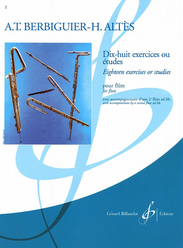 Berbiguier, 18 Etudes (Billaudot)
