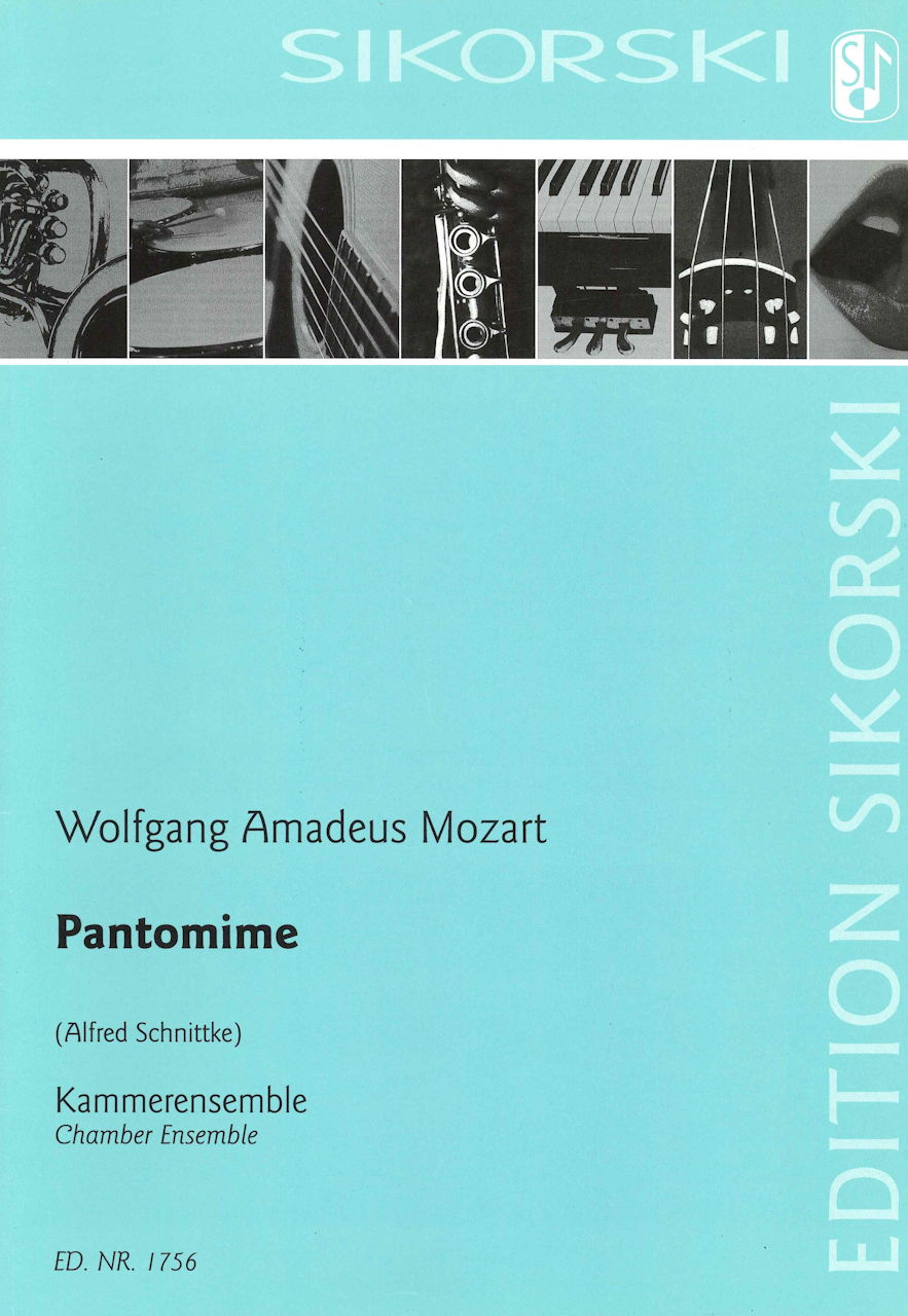 Mozart/Schnittke, Pantomime KV 446(416d) (Sikorski)