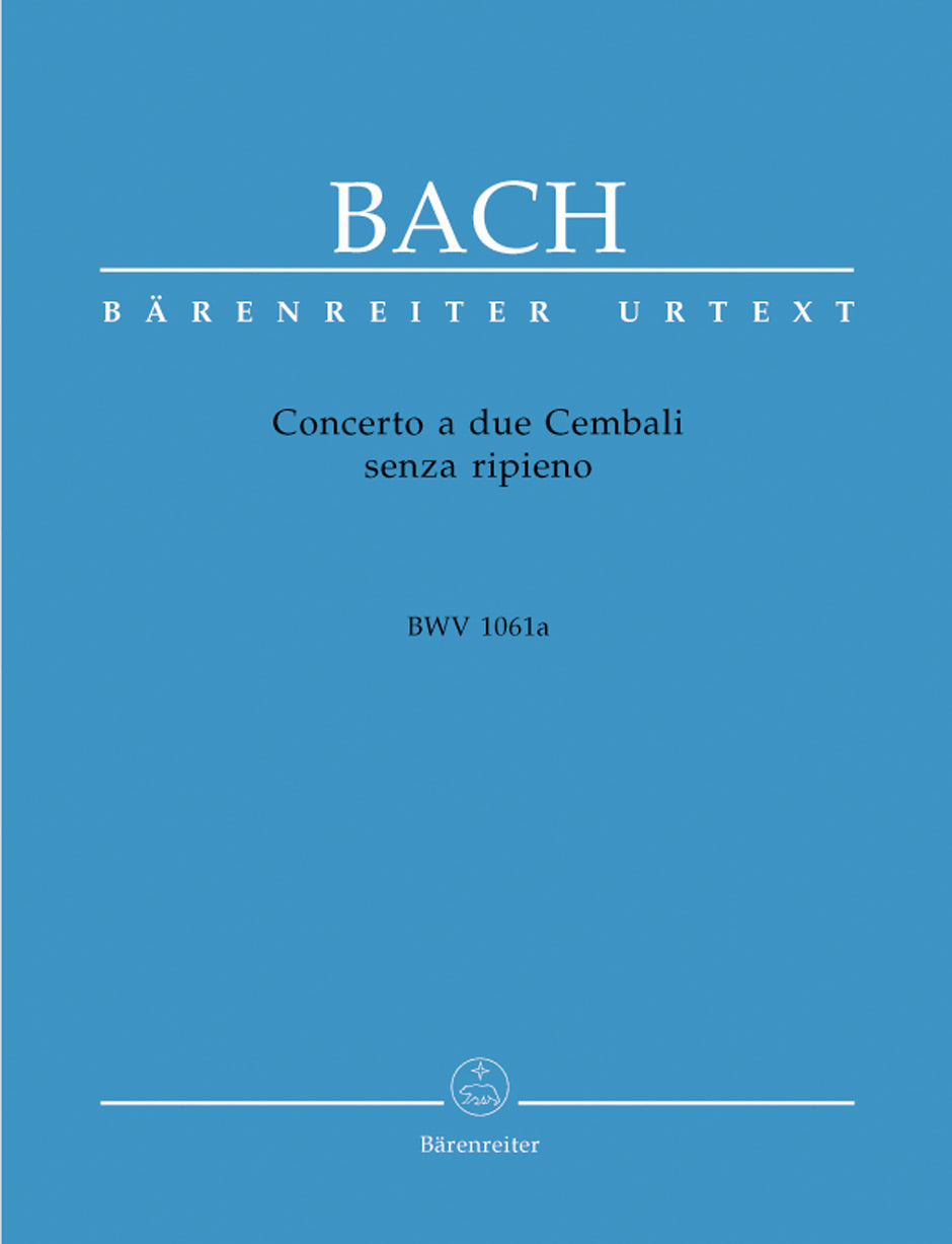 Bach, Concerto BWV 1061a in C (Barenreiter)