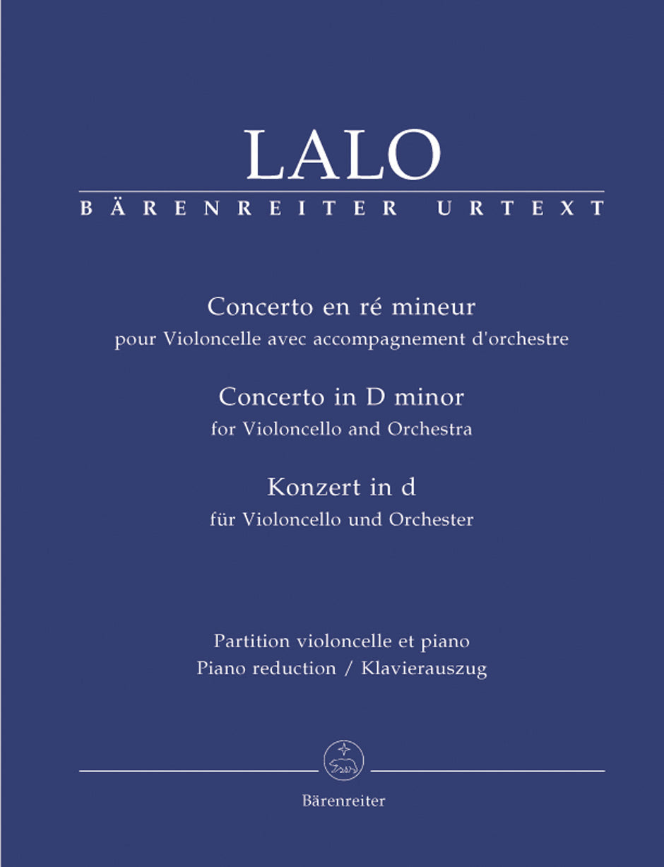 Lalo, Concerto en re mineur (Macdonald) (Barenreiter)