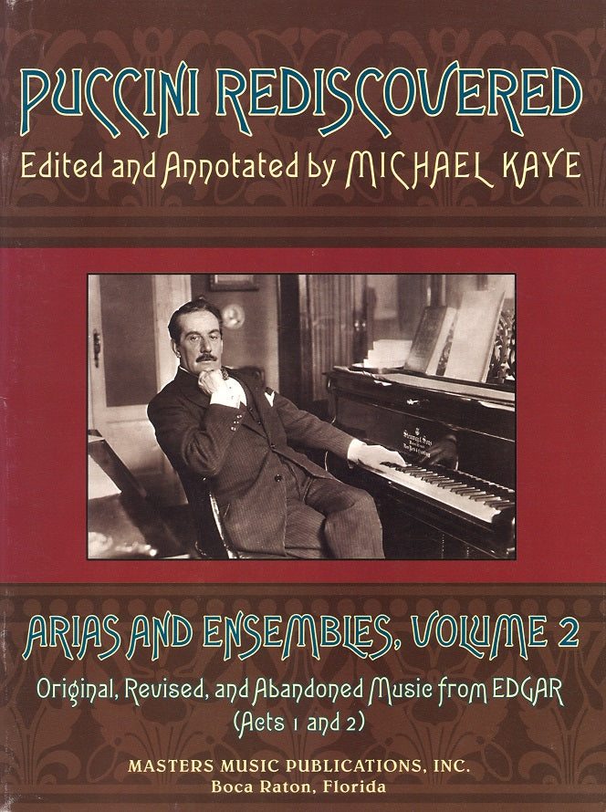 Puccini, Arias & Ensembles 2: Edgar (Masters Music)