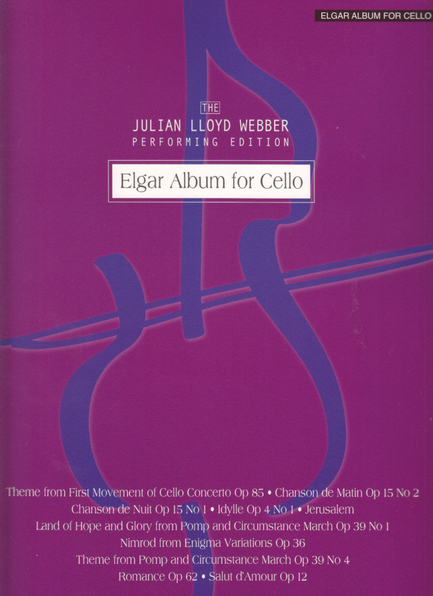 Elgar Album for Cello (J. Lloyd Webber) (Mayhew)