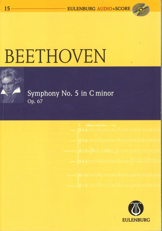 Beethoven, Symphony No. 5 (+CD) (Eulenburg)