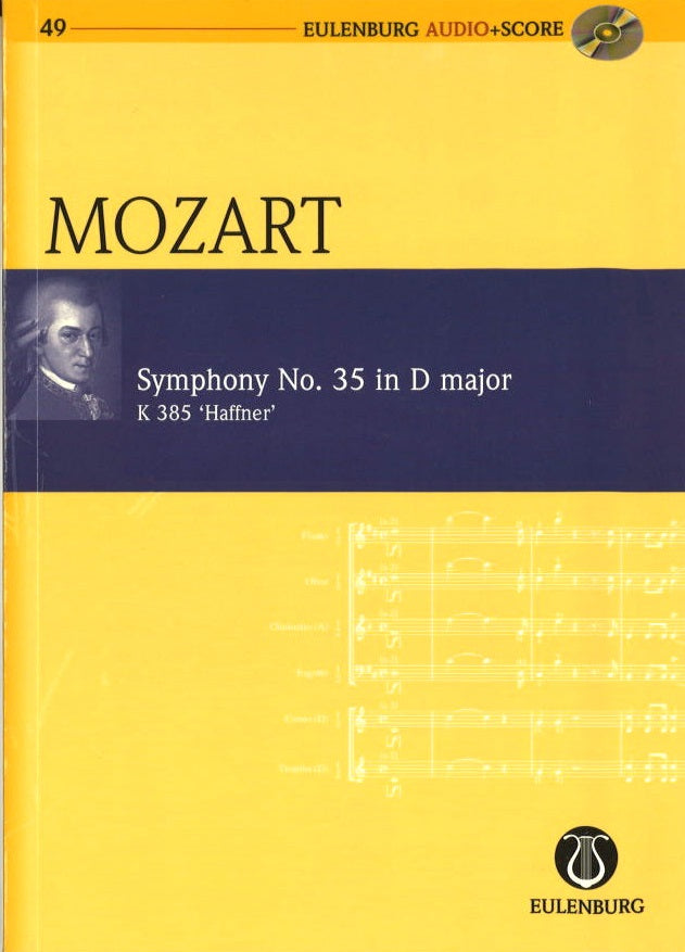 Mozart, Symphony KV 385 'Haffner' (+CD) (Eulenburg)