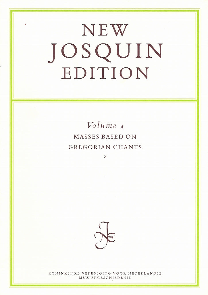 New Josquin Edition 4 (KVNM)