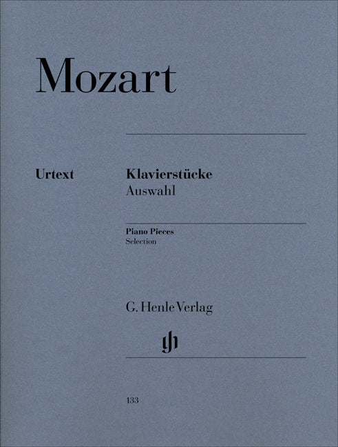 Mozart, Klavierstucke, Auswahl (Henle)