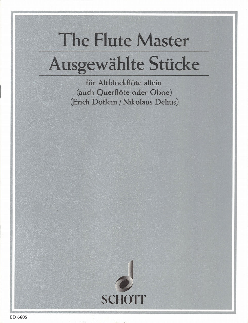 Flute Master Ausgewahlte Stuck... (Schott)