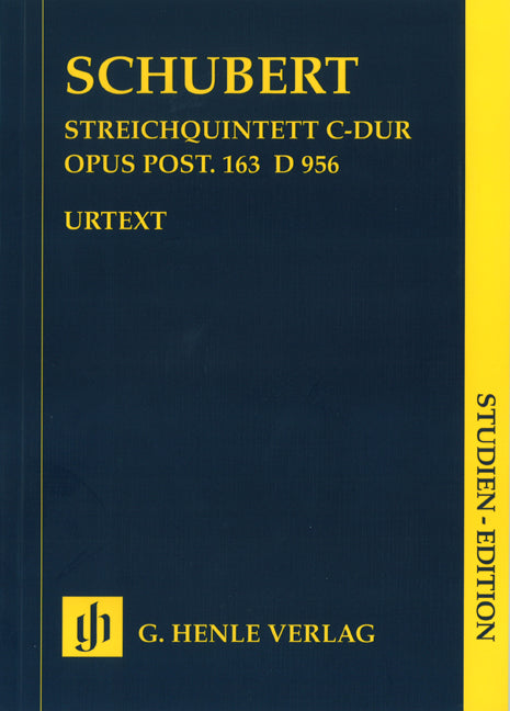 Schubert, String Quintet D 956 in C (Henle)