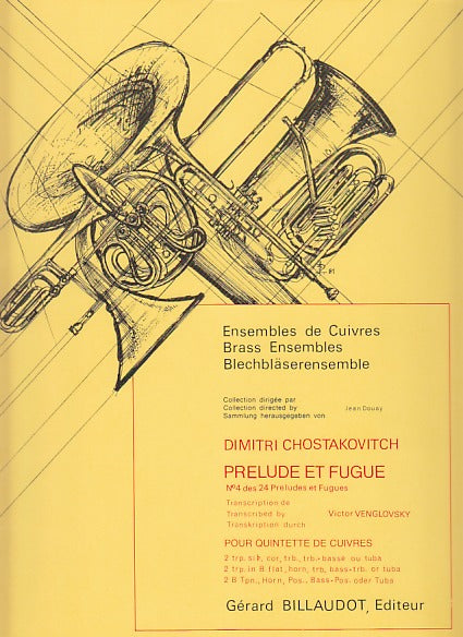 Shostakovich, Prelude & Fugue No. 4 (Billaudot)