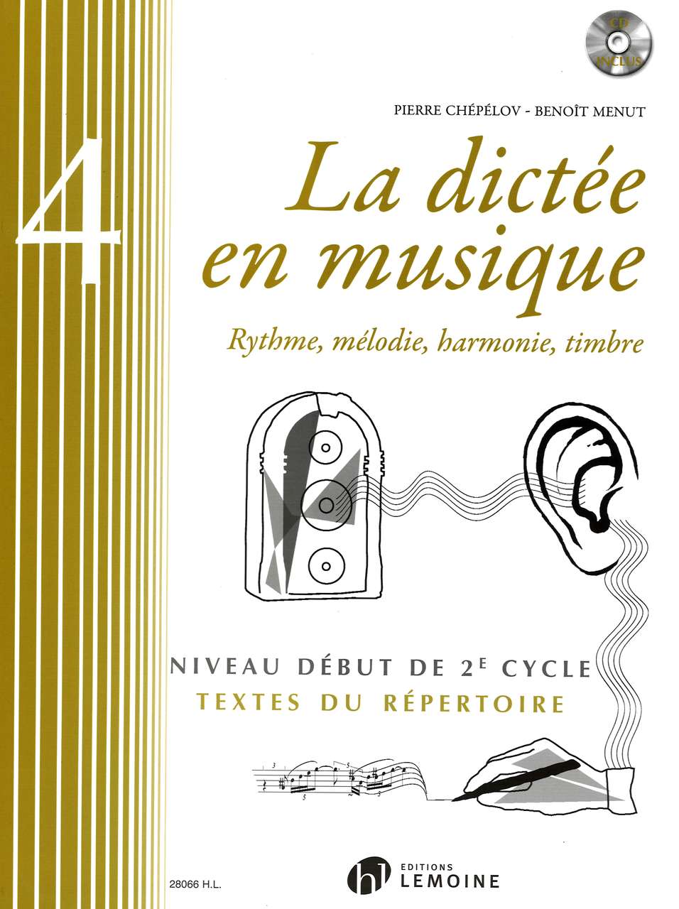 Dictee en musique 4 (Lemoine)