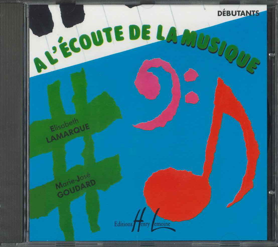 A l'ecoute de la musique debutant CD (Lemoine)