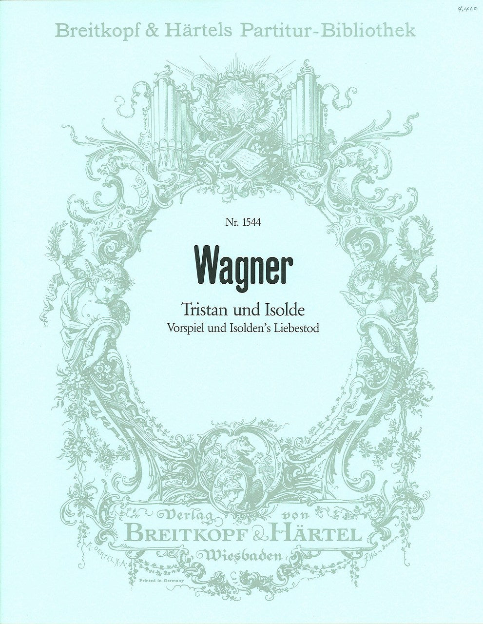 Wagner, Tristan, Vorspiel (Full Score) (Breitkopf)