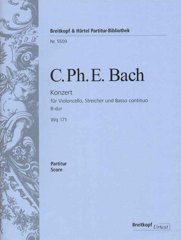 Bach,C.P.E., Concerto in Bb, Wq 171 (Breitkopf)