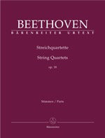 Beethoven, Streichquartette op. 18 (Barenreiter)