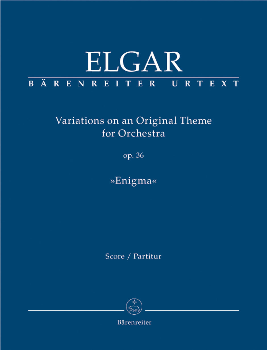 Elgar, Variations 'Enigma' Full Score (Barenreiter)