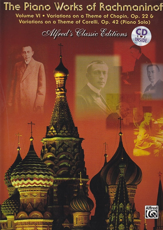 Rachmaninoff, Variations op. 22, 42 +CD (Alfred)