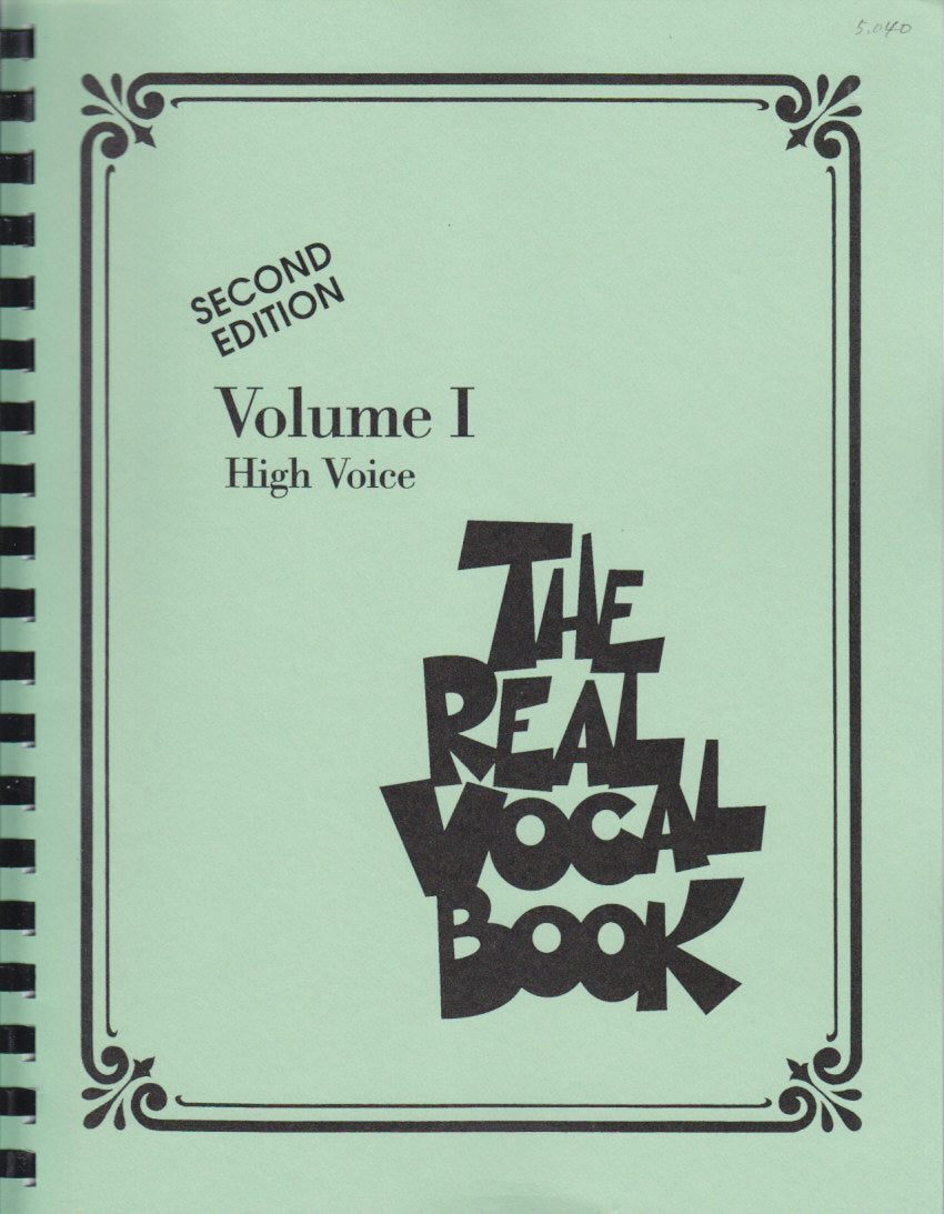 Real Vocal Book 1, High Voice (Hal Leonard)