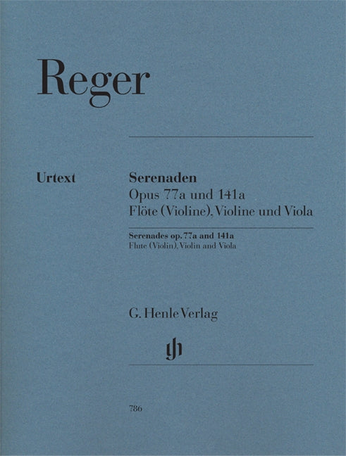 Reger, Serenaden op. 77a, 141a (Henle)