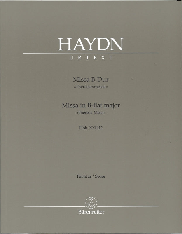 Haydn, Missa Hob. 22/12 Full Score (Barenreiter)