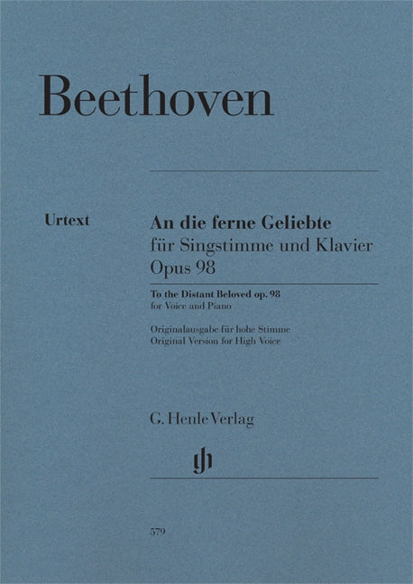 Beethoven, An die ferne Geliebte (High) (Henle)
