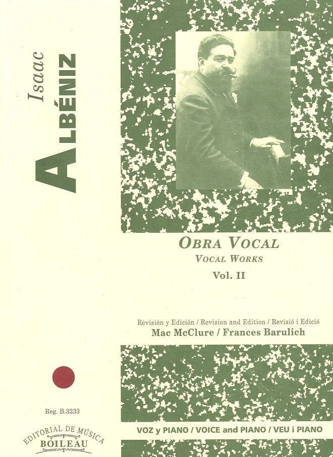 Albeniz, Obra Vocal 2 (Boileau)