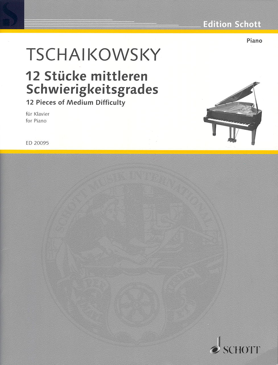Tchaikovsky, 12 Stucke op. 40 (Schott)