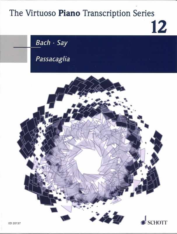Bach, Passacaglia BWV 582 (Say) (Schott)