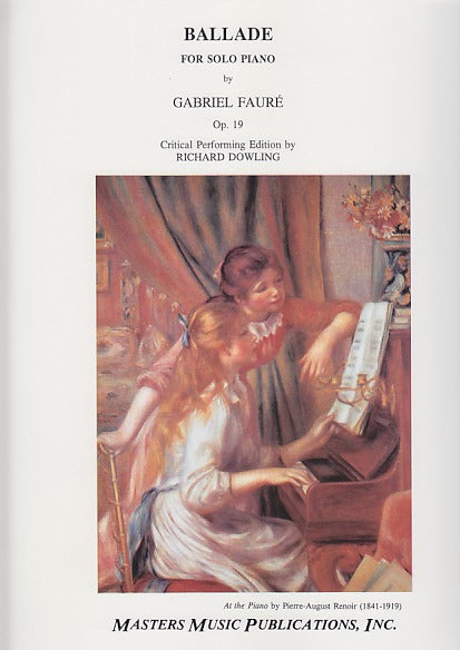 Faure, Ballade op. 19 (Dowling) (Masters Music)