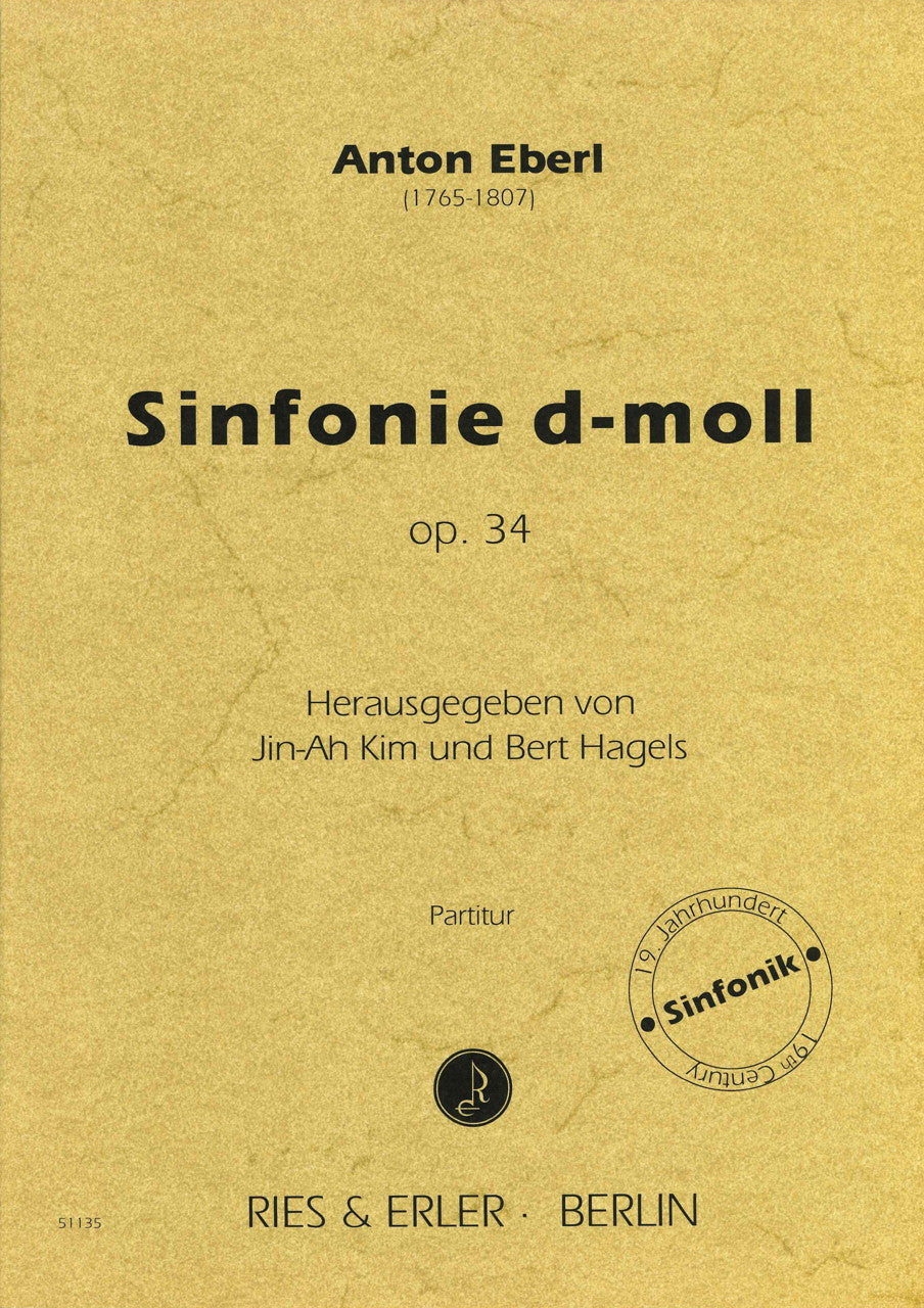 Eberl, Symphonie op. 34 in d (Ries & Erler)