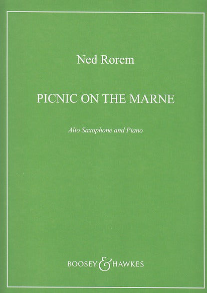 Rorem, Picnic on the Marne (ASax,Pf) (Boosey)