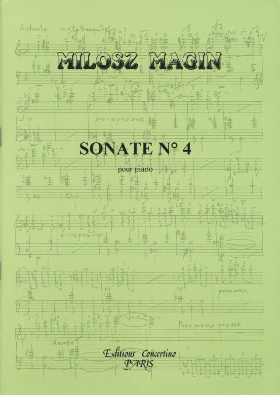 Magin, Sonata No. 4 (Editions Concertino)