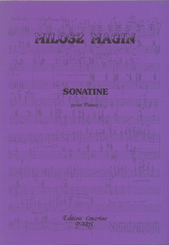 Magin, Sonatine (Editions Concertino)