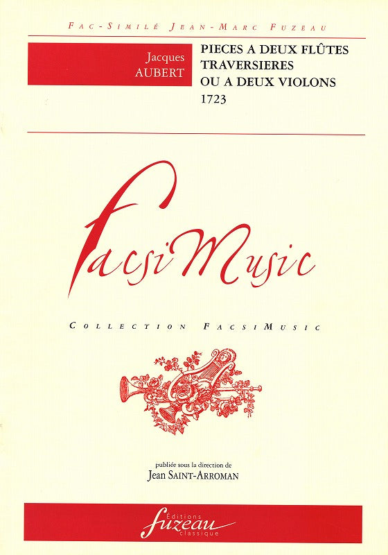 Aubert, Pieces a 2 flutes traversieres (Fuzeau)