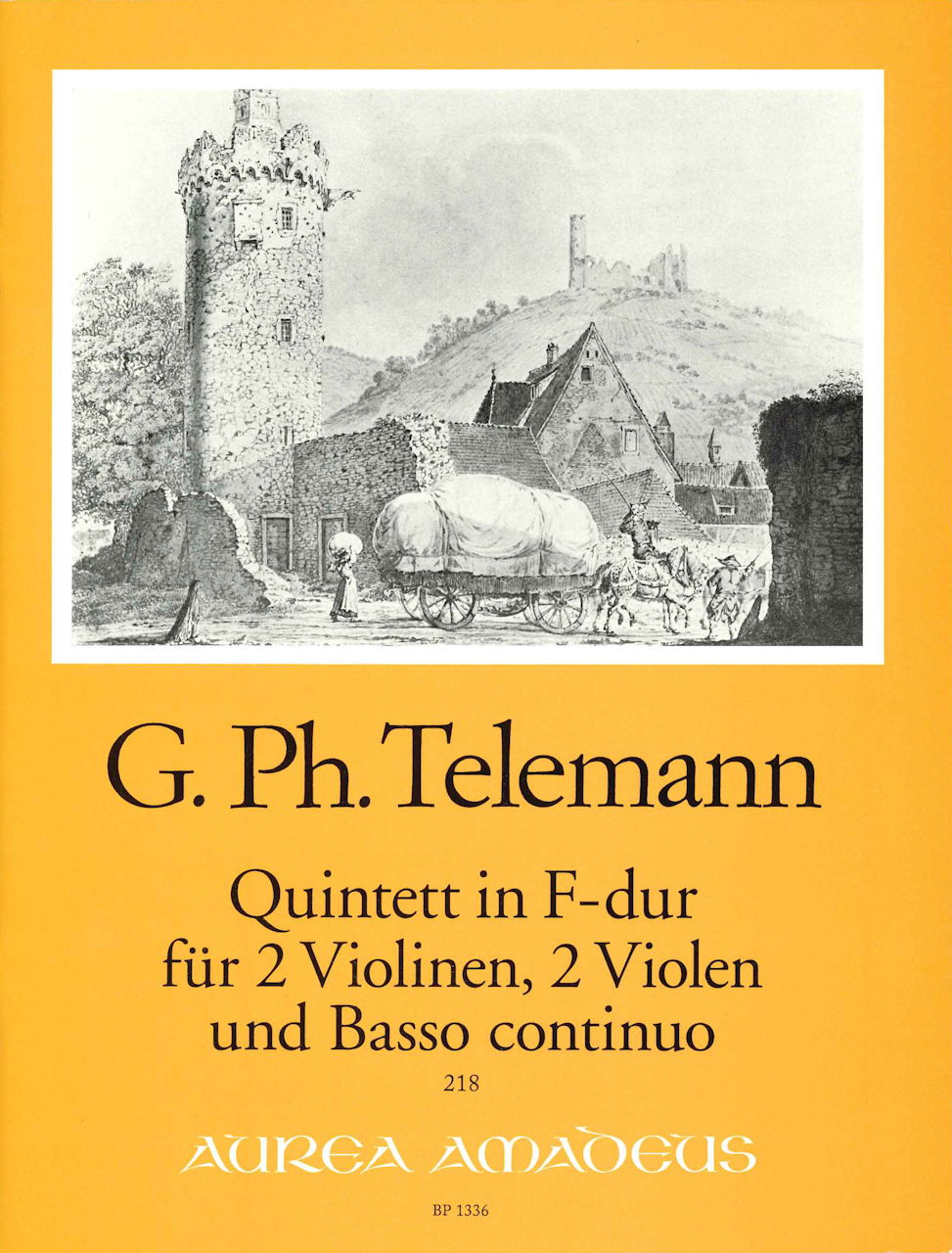 Telemann, Quintett F-dur, TWV 44/11 (Amadeus Verlag)