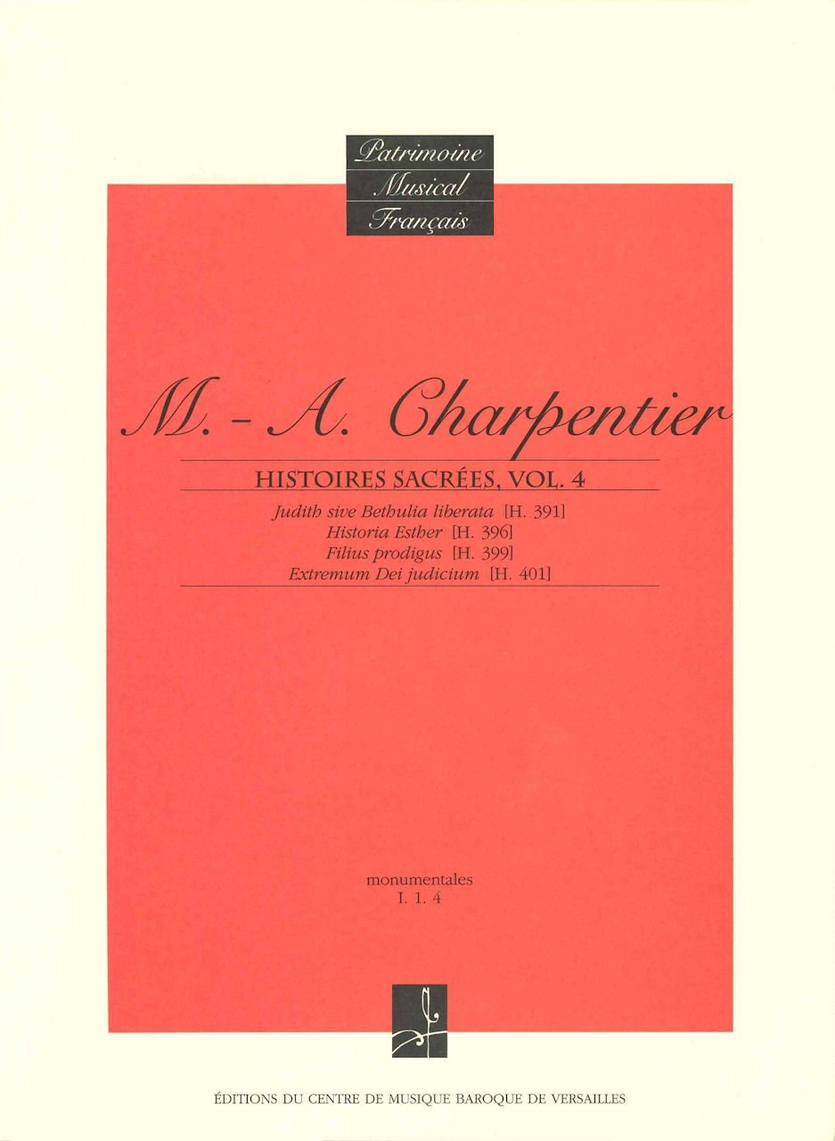 Charpentier, Histoire sacrees 4 (Centre de Musique Baroque de Versailles)