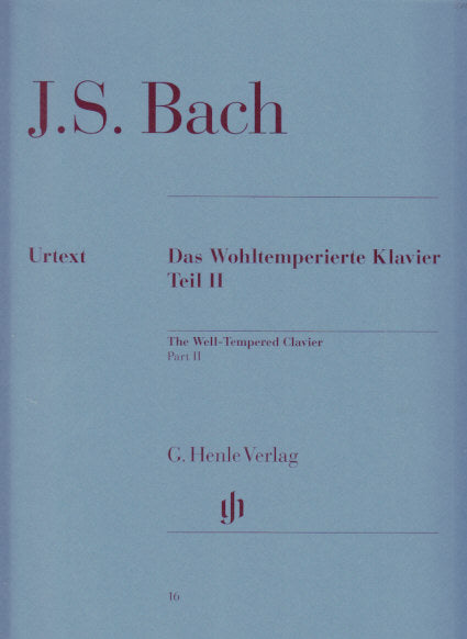 Bach, Wohltemperierte Klavier 2 (Tomita) (Henle)