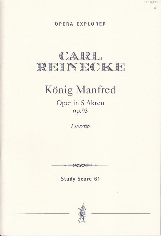 Reinecke, Konig Manfred op. 93 (2-vol) (Hoflich)