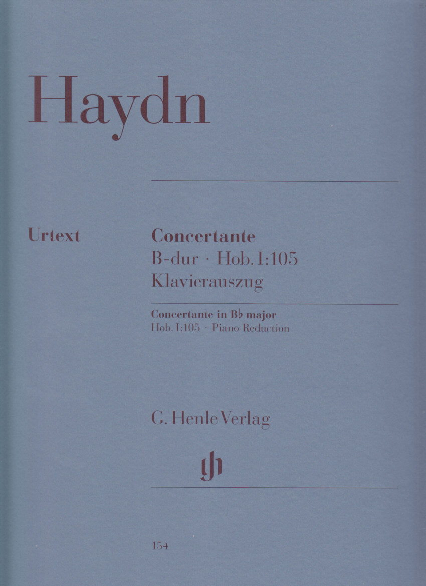 Haydn, Sinfonia concertante Hob. 1/105 (Henle)