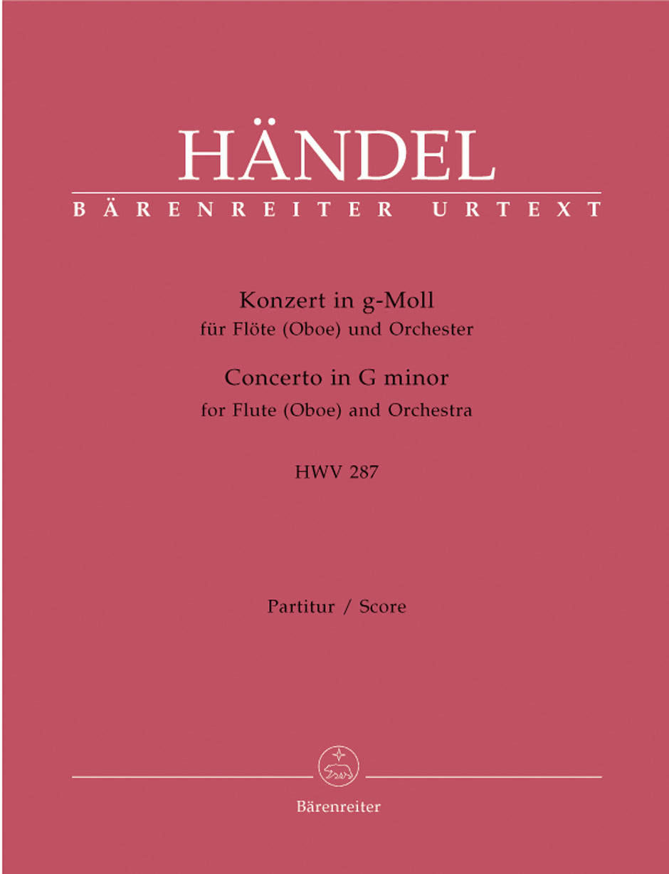 Handel, Concerto HWV 287 (Barenreiter)
