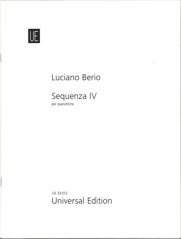 Berio, Sequenza IV (1965) (Universal)