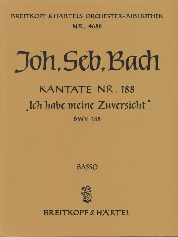Bach, Kantate BWV 188 (reconstructed) (Breitkopf)