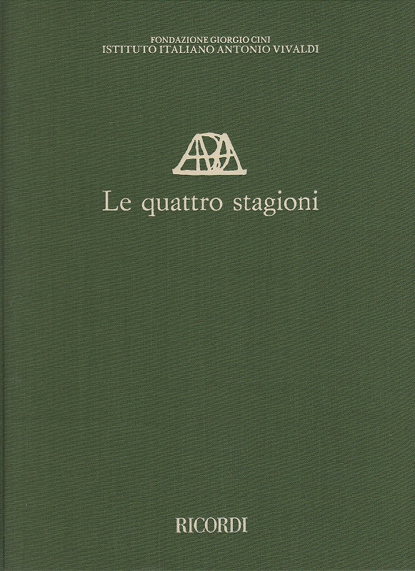Vivaldi, Quattro Stagioni (Hard) (Ricordi)