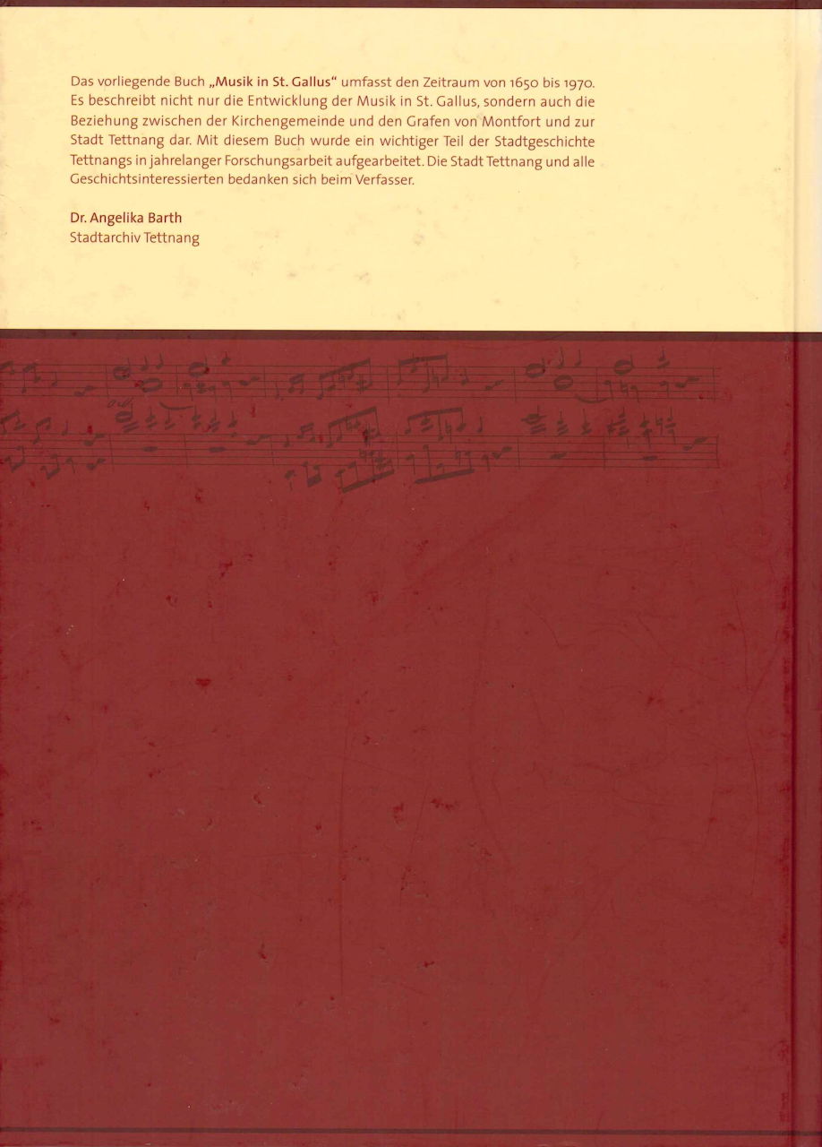 Vogele, Musik in St. Gallus Tettnang (L. Senn)